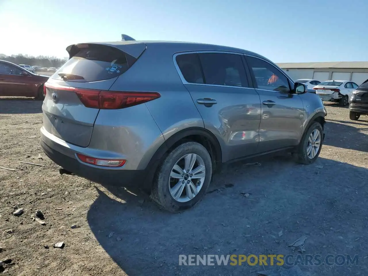 3 Фотография поврежденного автомобиля KNDPMCAC1K7564599 KIA SPORTAGE 2019