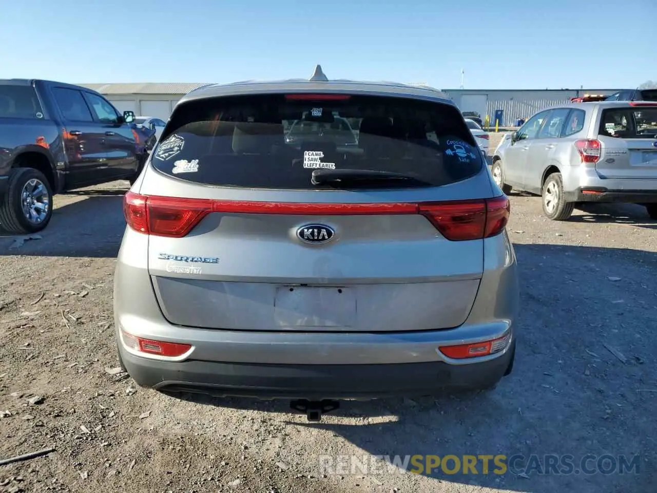 6 Фотография поврежденного автомобиля KNDPMCAC1K7564599 KIA SPORTAGE 2019