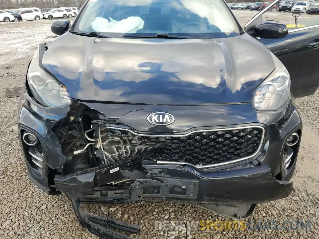 12 Photograph of a damaged car KNDPMCAC1K7620198 KIA SPORTAGE 2019