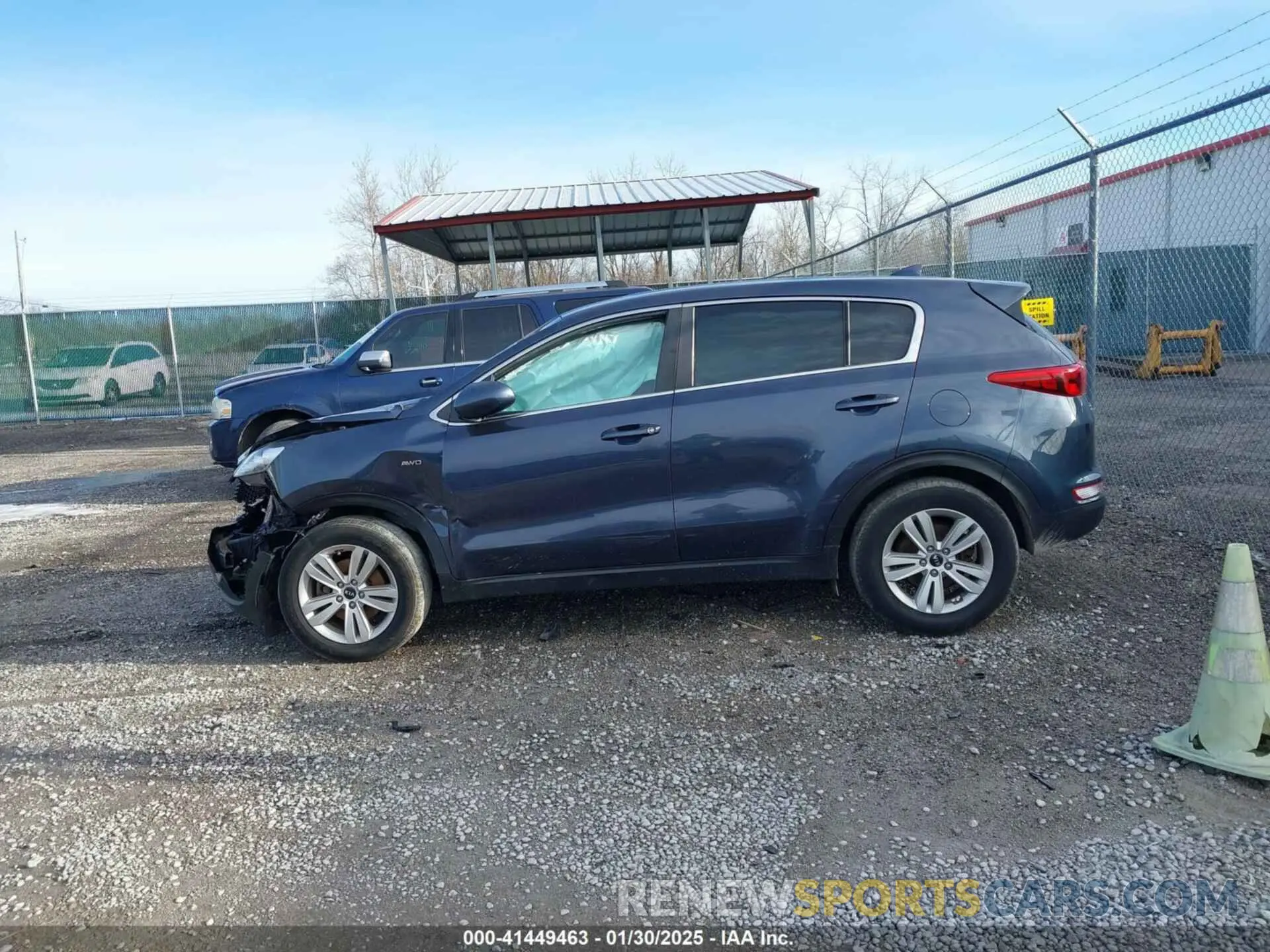 14 Фотография поврежденного автомобиля KNDPMCAC2K7562229 KIA SPORTAGE 2019
