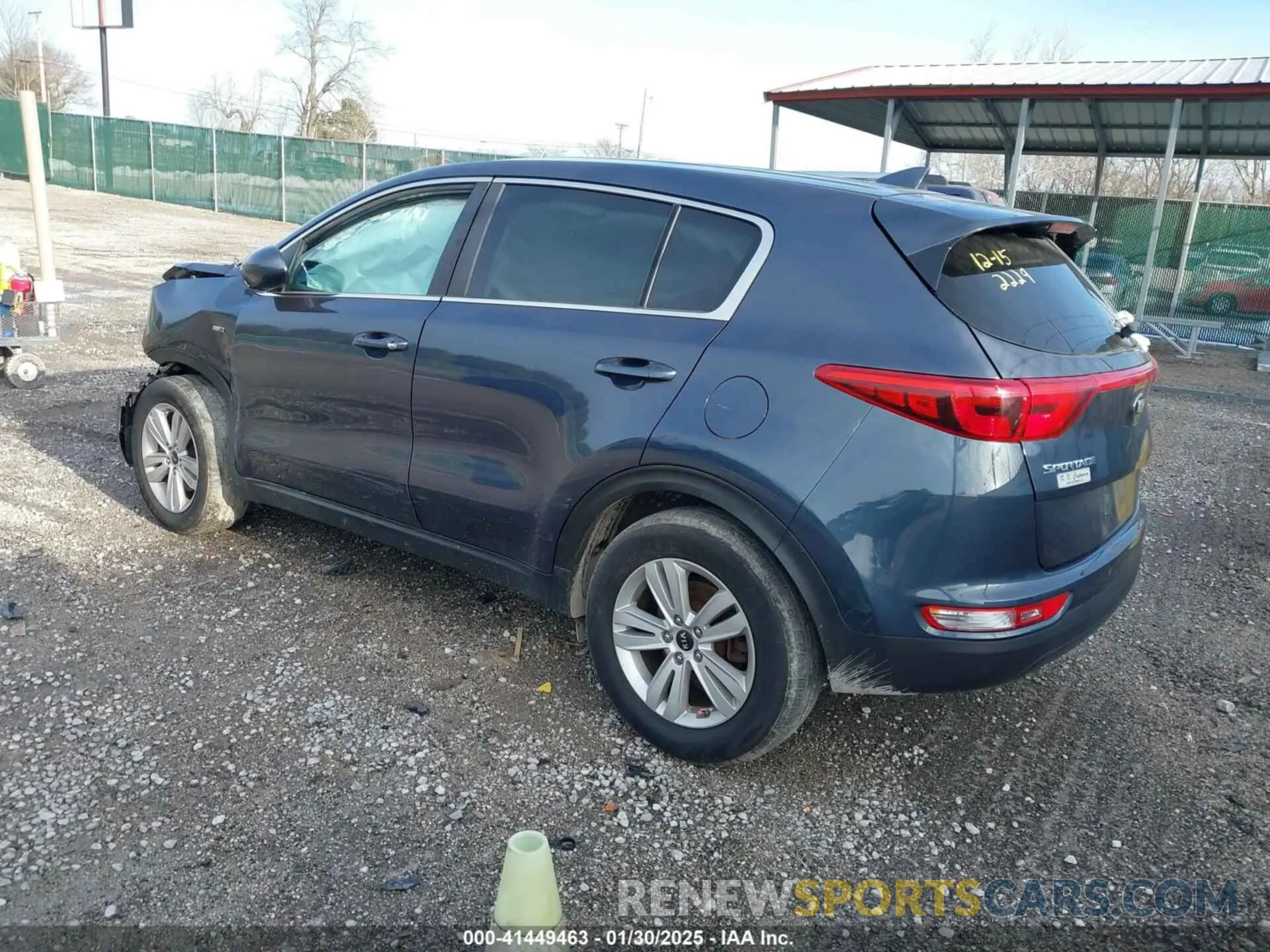 3 Фотография поврежденного автомобиля KNDPMCAC2K7562229 KIA SPORTAGE 2019
