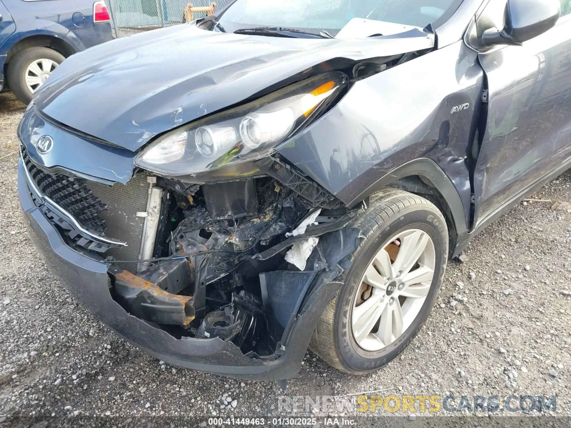 6 Фотография поврежденного автомобиля KNDPMCAC2K7562229 KIA SPORTAGE 2019