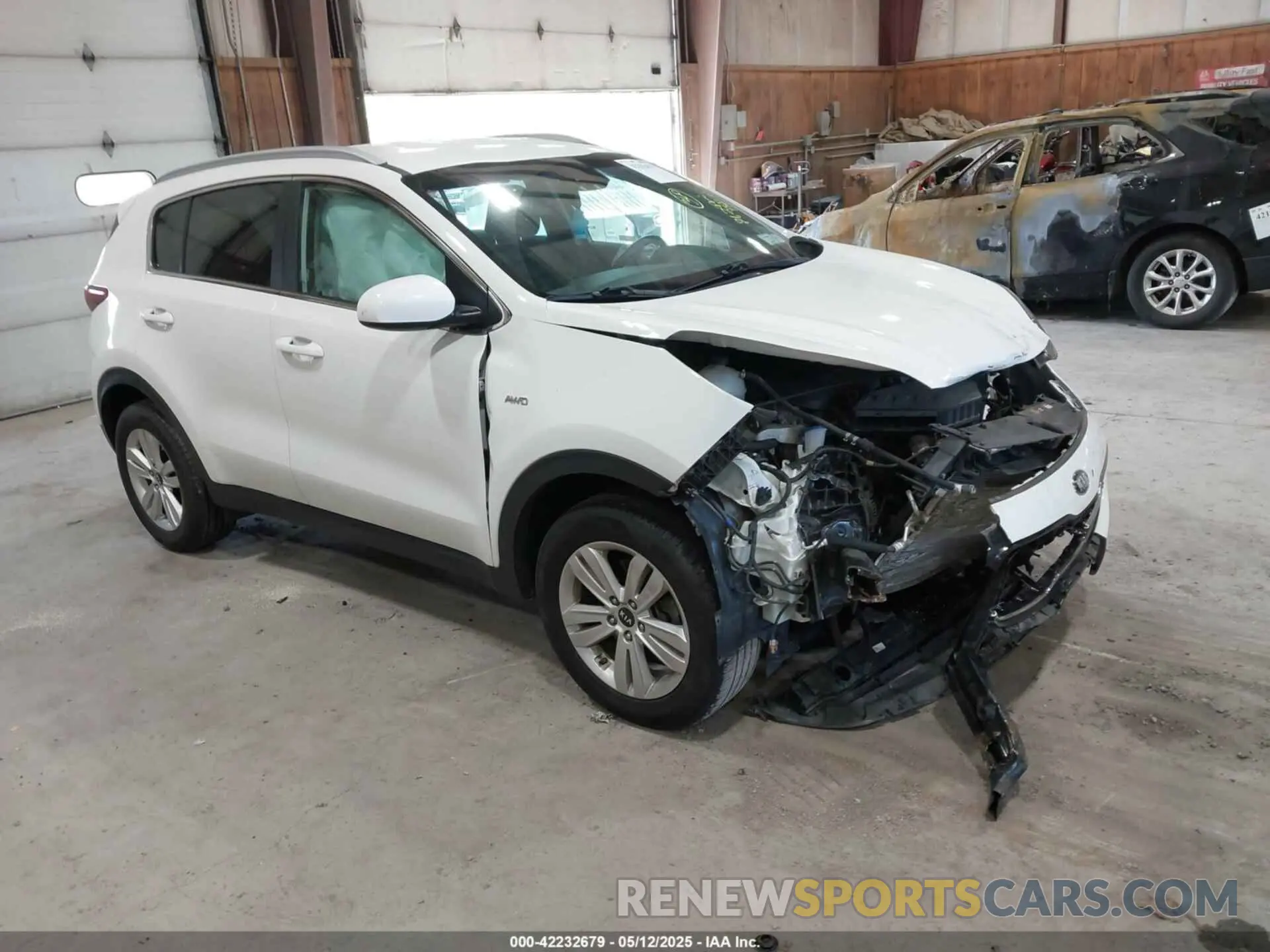 1 Фотография поврежденного автомобиля KNDPMCAC2K7602650 KIA SPORTAGE 2019