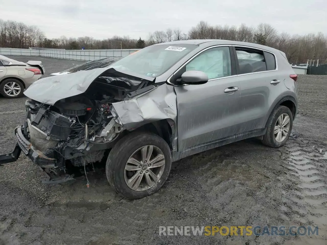 1 Photograph of a damaged car KNDPMCAC4K7578609 KIA SPORTAGE 2019