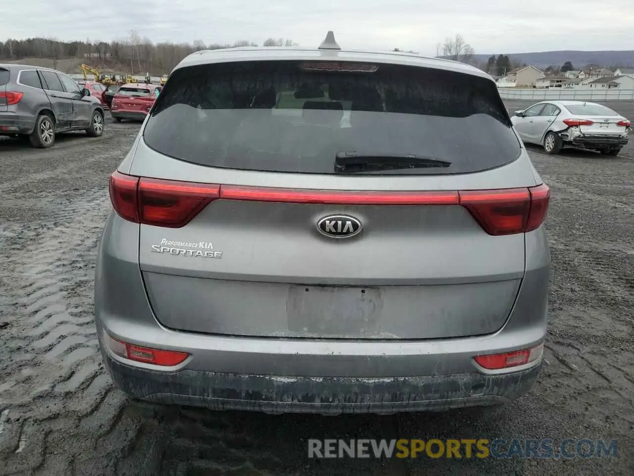 6 Photograph of a damaged car KNDPMCAC4K7578609 KIA SPORTAGE 2019