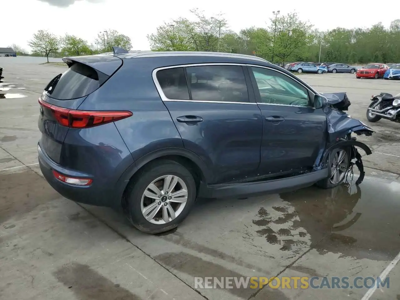 3 Photograph of a damaged car KNDPMCAC4K7605632 KIA SPORTAGE 2019