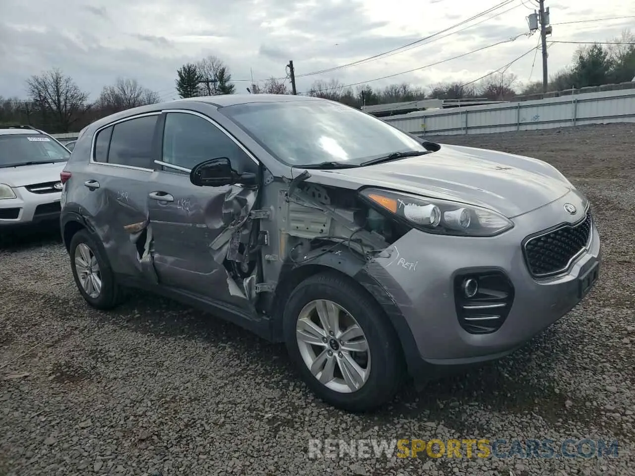 4 Фотография поврежденного автомобиля KNDPMCAC5K7553086 KIA SPORTAGE 2019