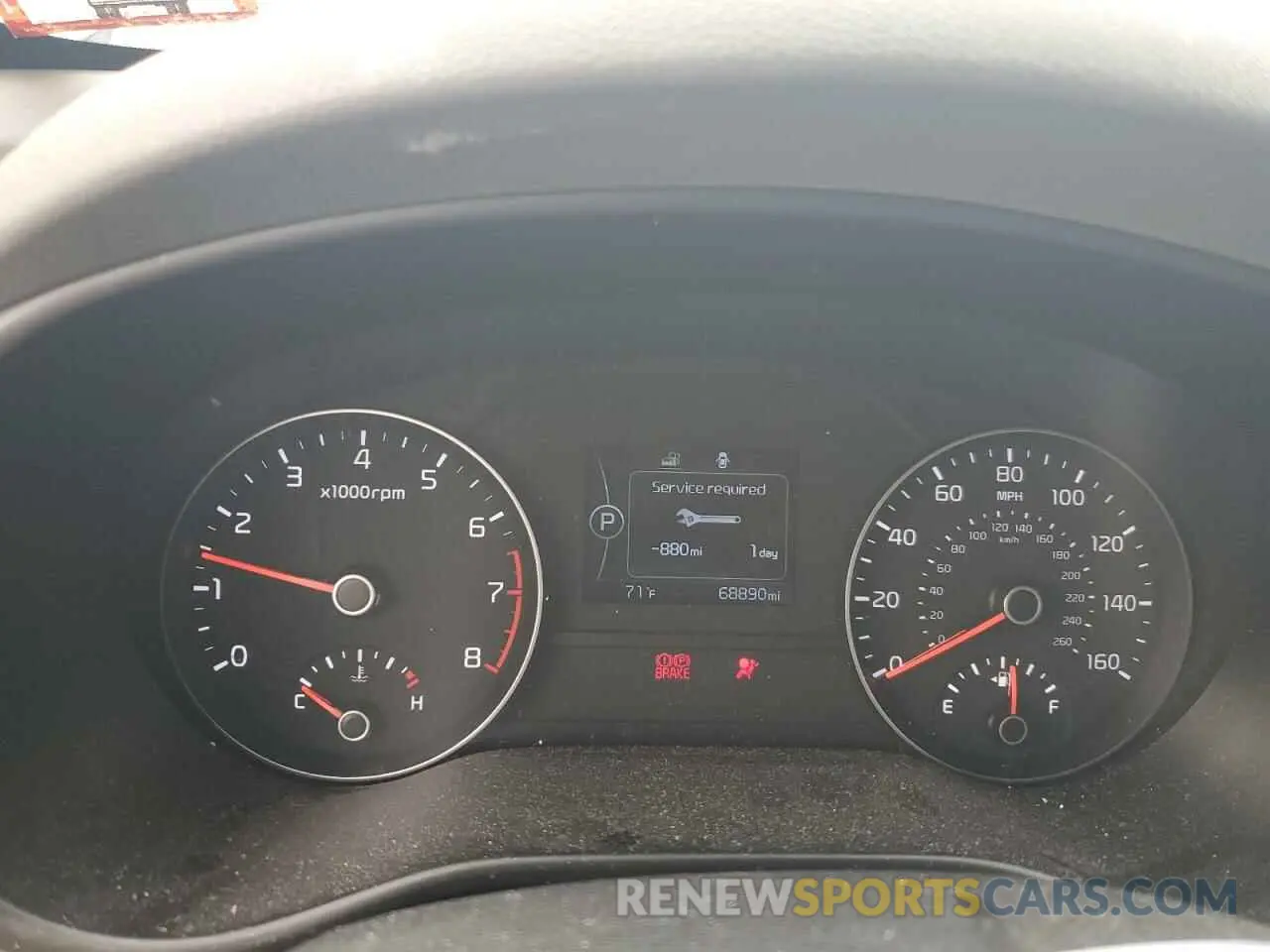 9 Фотография поврежденного автомобиля KNDPMCAC5K7553086 KIA SPORTAGE 2019