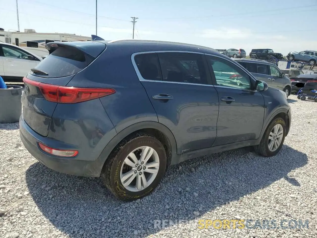 3 Photograph of a damaged car KNDPMCAC5K7613464 KIA SPORTAGE 2019