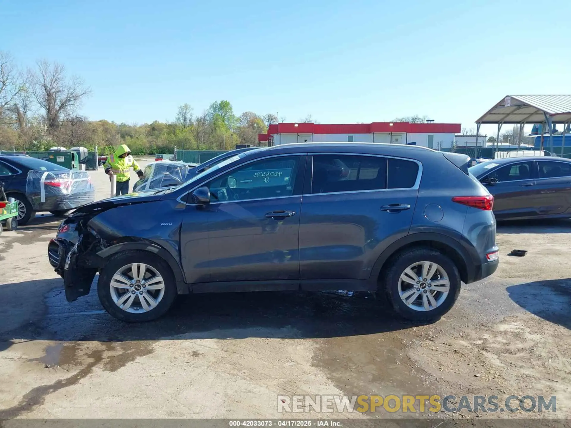 15 Photograph of a damaged car KNDPMCAC6K7497370 KIA SPORTAGE 2019