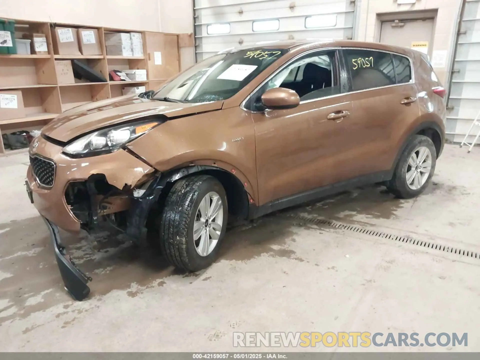 2 Photograph of a damaged car KNDPMCAC6K7568549 KIA SPORTAGE 2019
