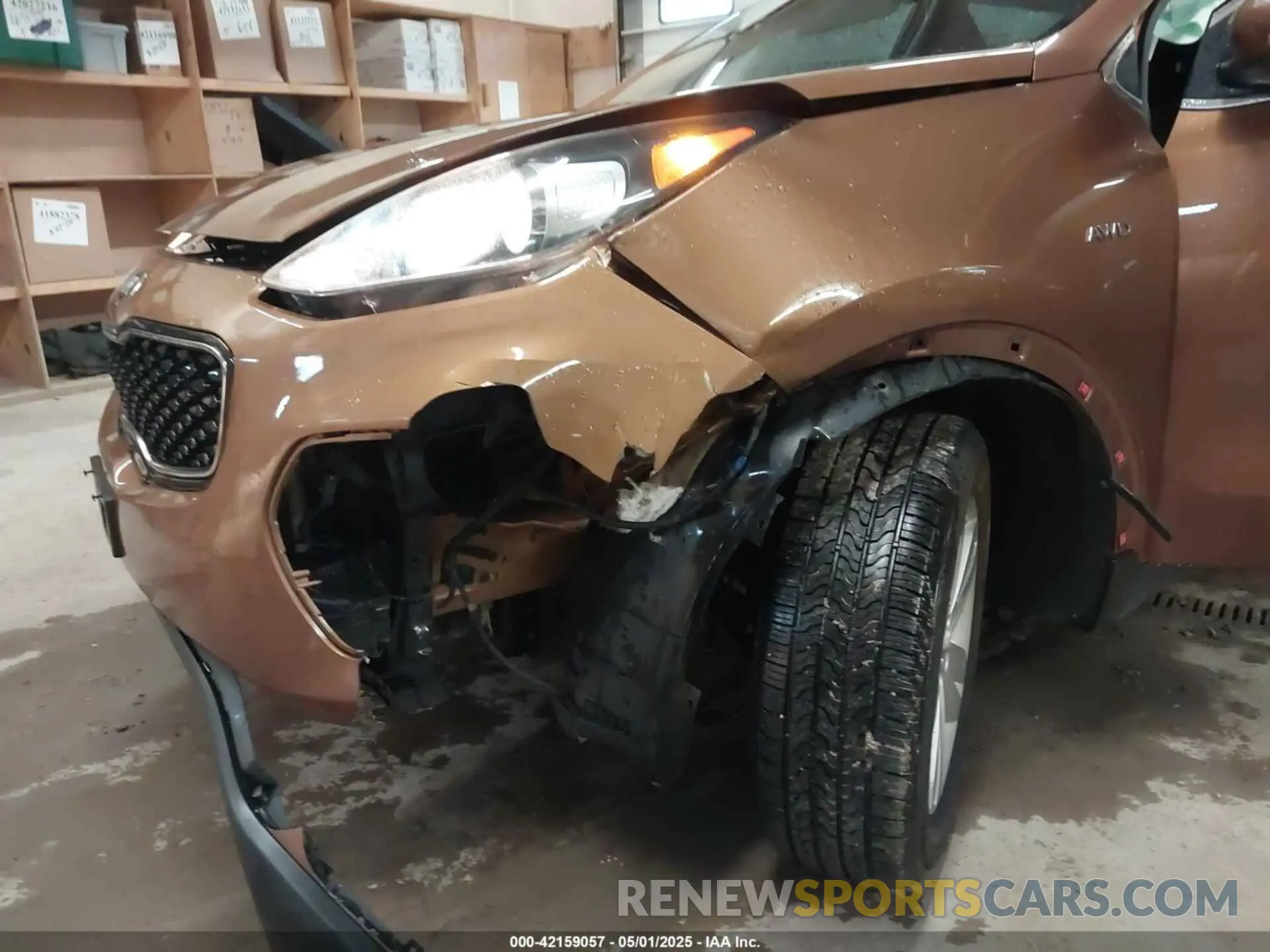 6 Photograph of a damaged car KNDPMCAC6K7568549 KIA SPORTAGE 2019