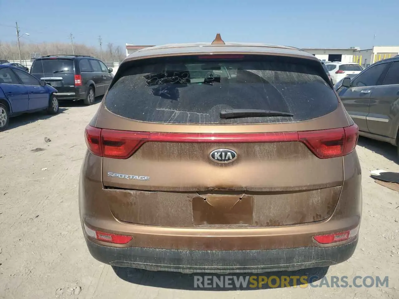 6 Photograph of a damaged car KNDPMCAC6K7575226 KIA SPORTAGE 2019