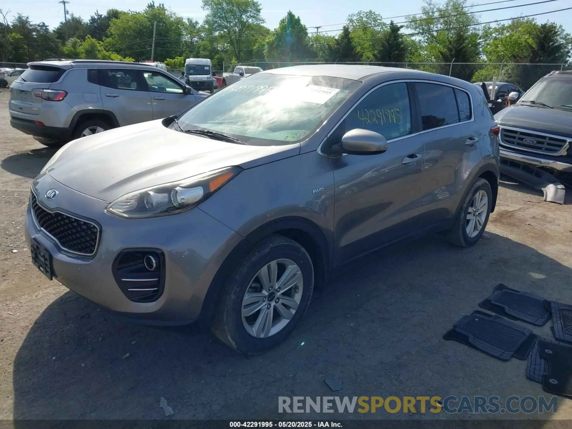 2 Фотография поврежденного автомобиля KNDPMCAC7K7520073 KIA SPORTAGE 2019