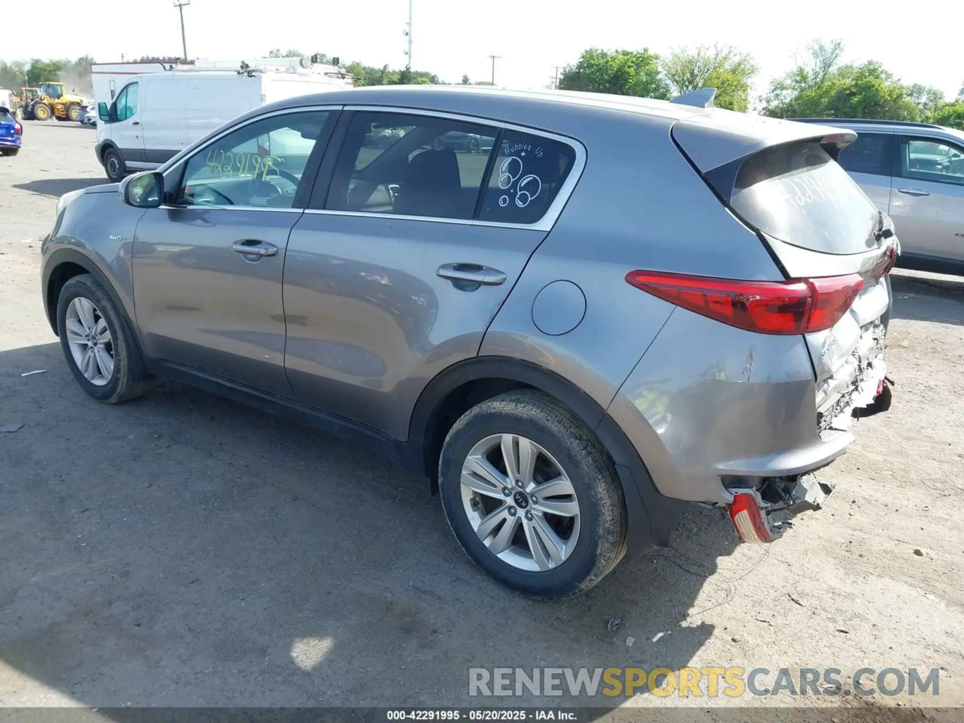 3 Фотография поврежденного автомобиля KNDPMCAC7K7520073 KIA SPORTAGE 2019