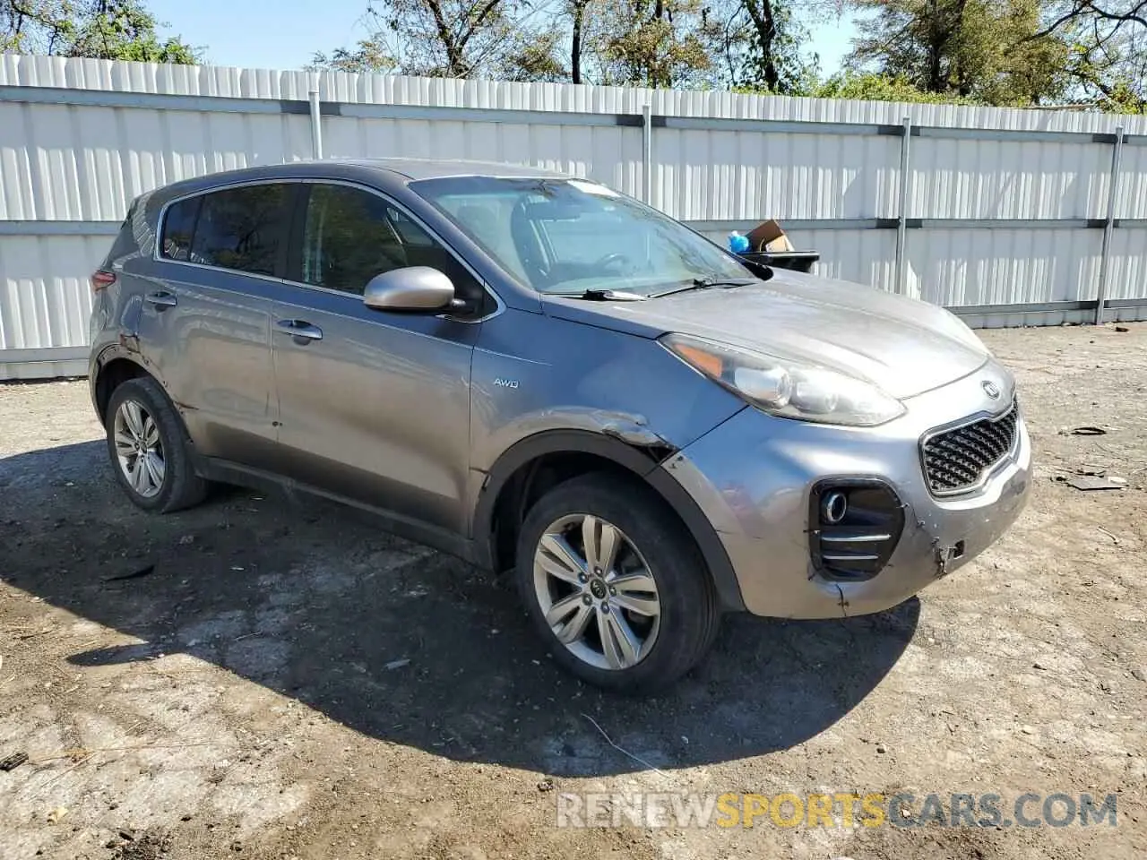 4 Photograph of a damaged car KNDPMCACXK7513859 KIA SPORTAGE 2019