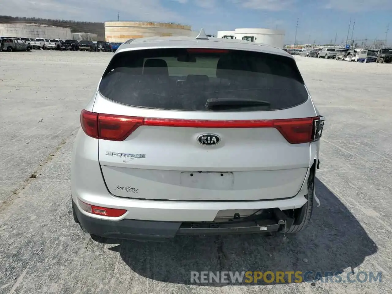 6 Фотография поврежденного автомобиля KNDPMCACXK7553701 KIA SPORTAGE 2019