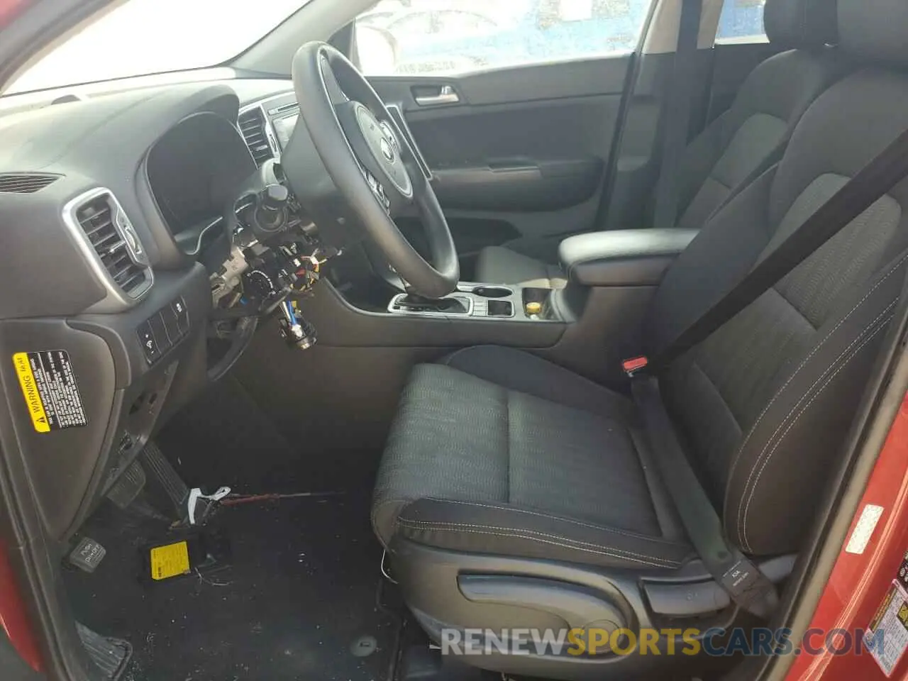 7 Фотография поврежденного автомобиля KNDPMCACXK7560860 KIA SPORTAGE 2019