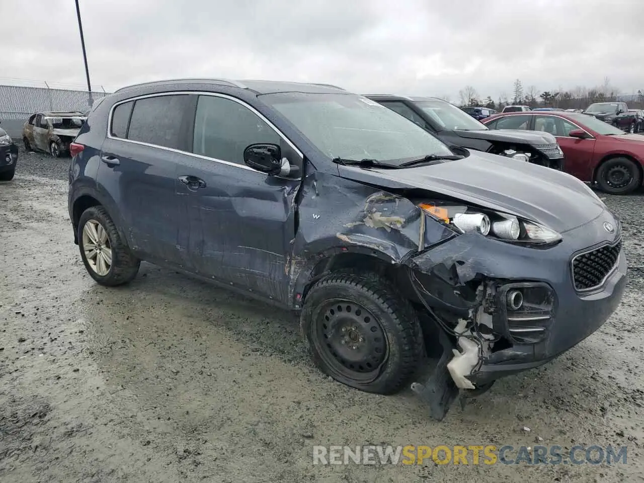 4 Photograph of a damaged car KNDPMCACXK7584690 KIA SPORTAGE 2019