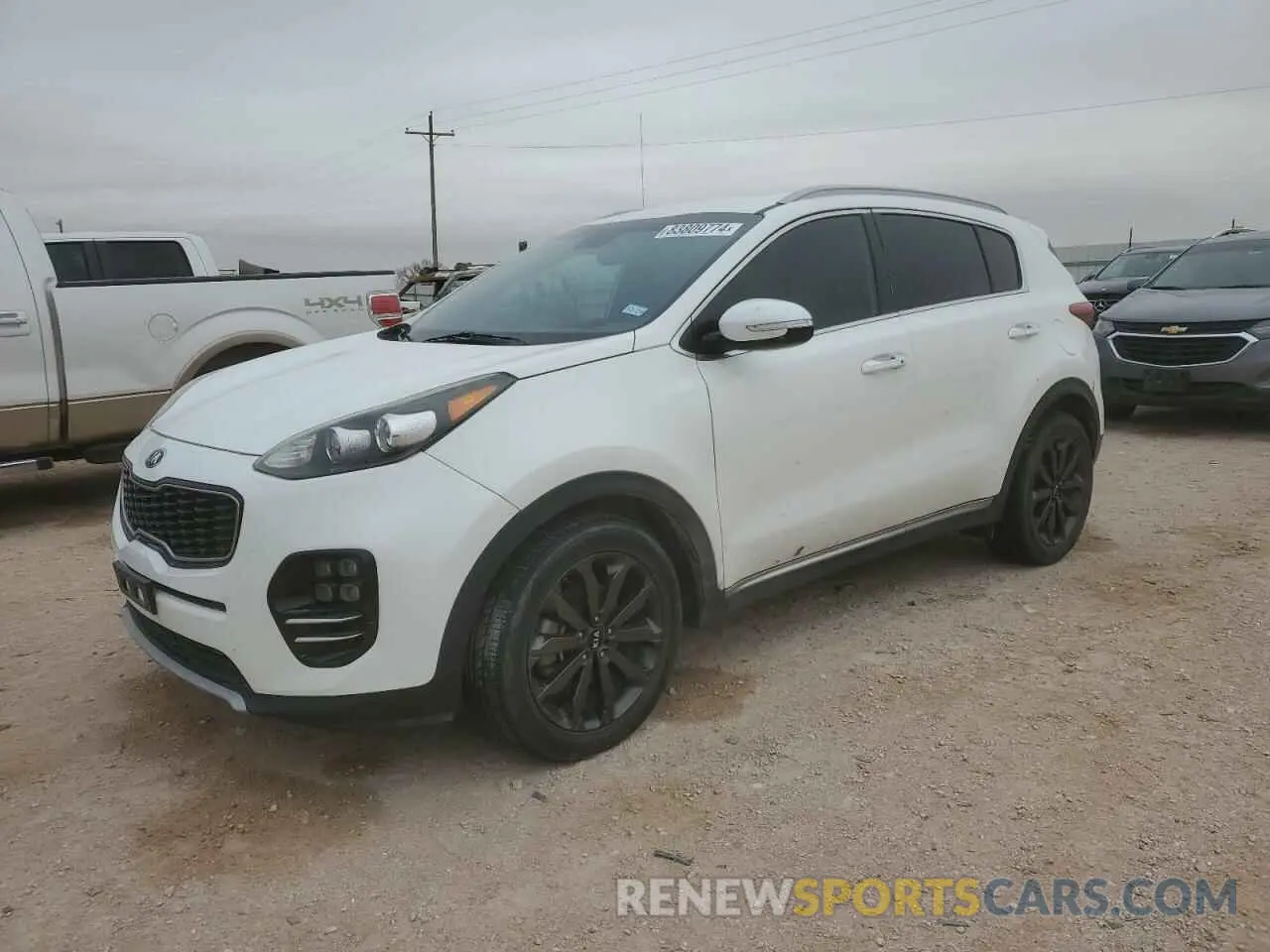 1 Фотография поврежденного автомобиля KNDPN3AC0K7570116 KIA SPORTAGE 2019
