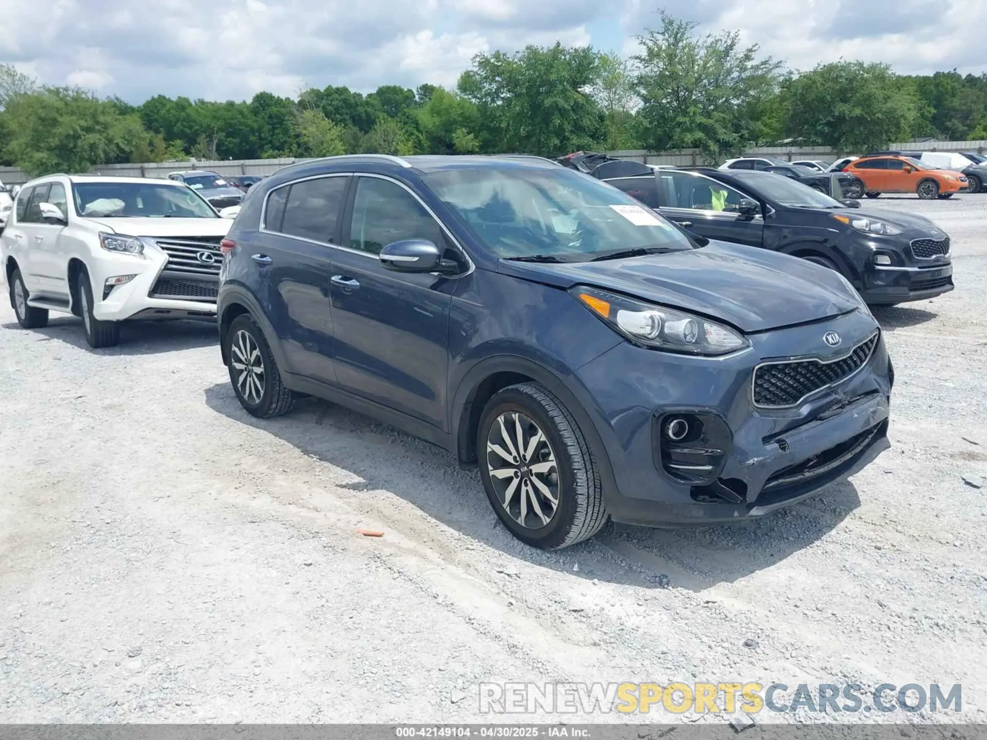 1 Фотография поврежденного автомобиля KNDPN3AC2K7577536 KIA SPORTAGE 2019