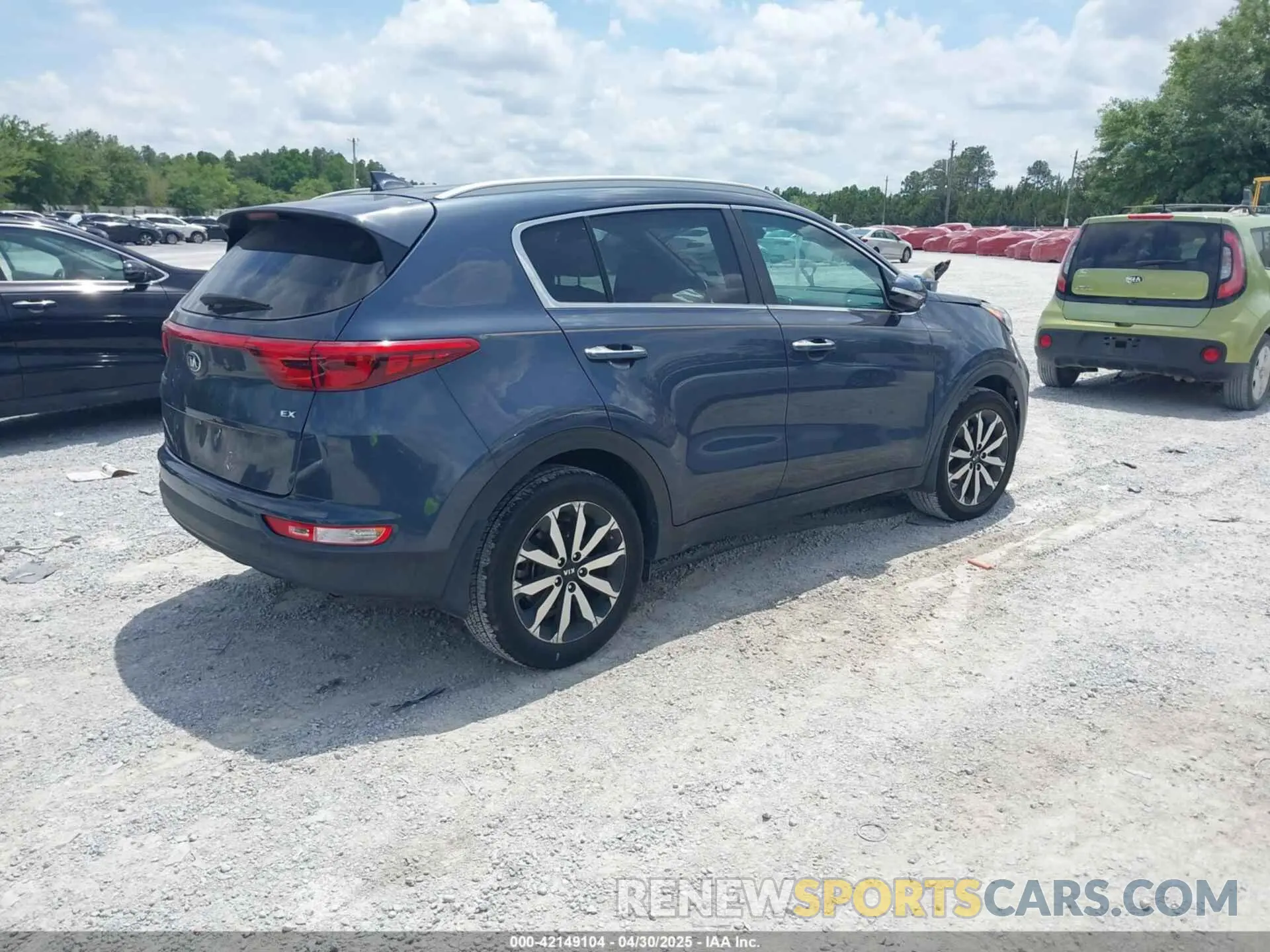 4 Фотография поврежденного автомобиля KNDPN3AC2K7577536 KIA SPORTAGE 2019