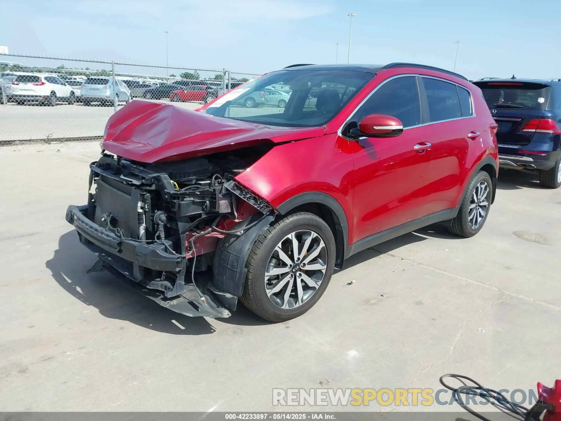 2 Photograph of a damaged car KNDPN3AC3K7612939 KIA SPORTAGE 2019