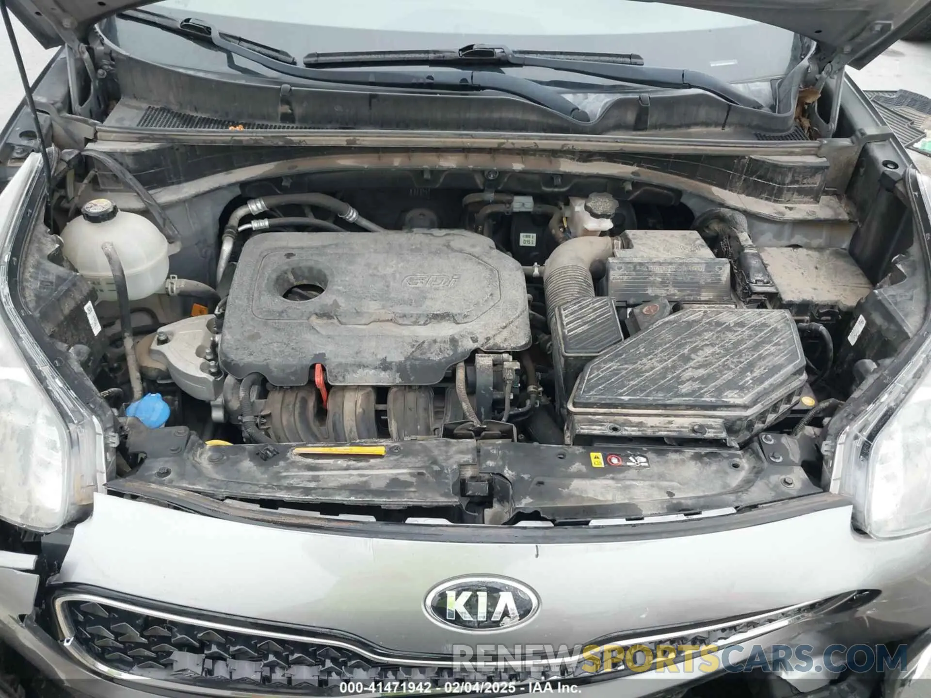 10 Photograph of a damaged car KNDPN3AC4K7536972 KIA SPORTAGE 2019