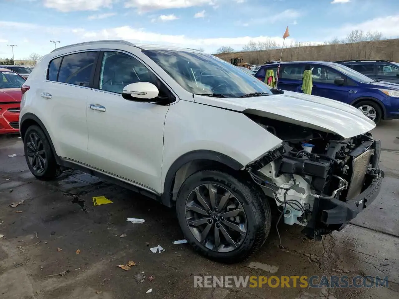 4 Photograph of a damaged car KNDPN3AC9K7618373 KIA SPORTAGE 2019