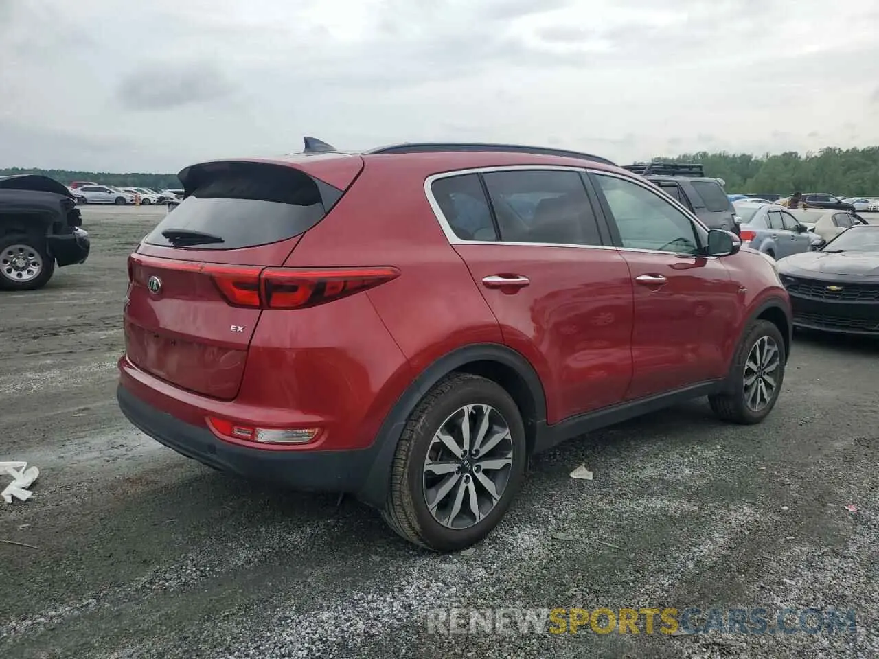 3 Photograph of a damaged car KNDPNCAC1K7548870 KIA SPORTAGE 2019