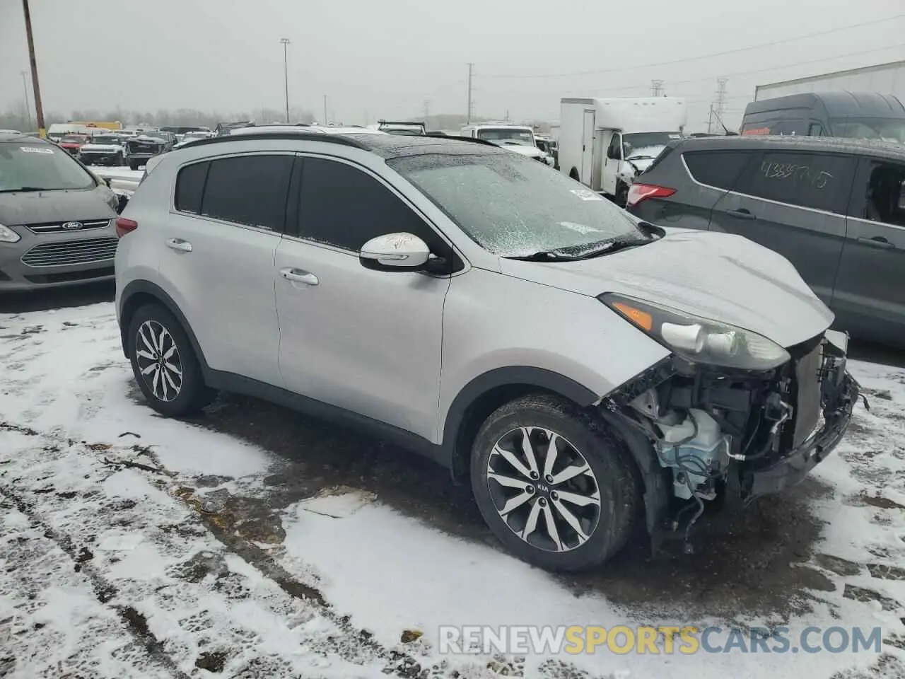 4 Photograph of a damaged car KNDPNCAC6K7530400 KIA SPORTAGE 2019