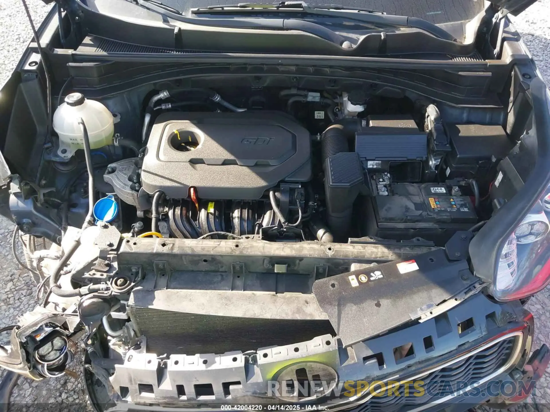 10 Photograph of a damaged car KNDPNCAC7K7615908 KIA SPORTAGE 2019