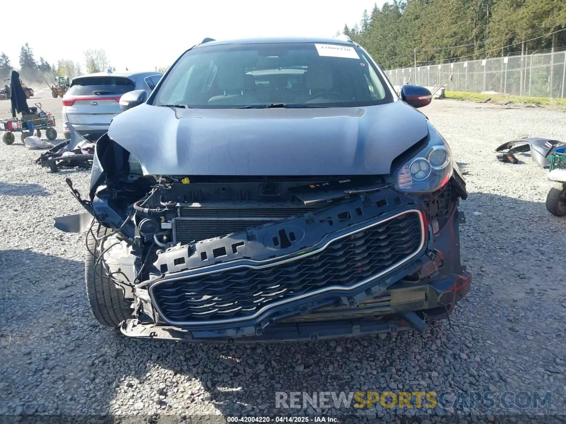 13 Photograph of a damaged car KNDPNCAC7K7615908 KIA SPORTAGE 2019