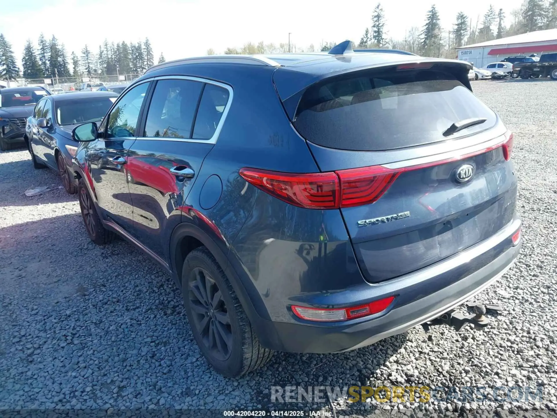 3 Photograph of a damaged car KNDPNCAC7K7615908 KIA SPORTAGE 2019