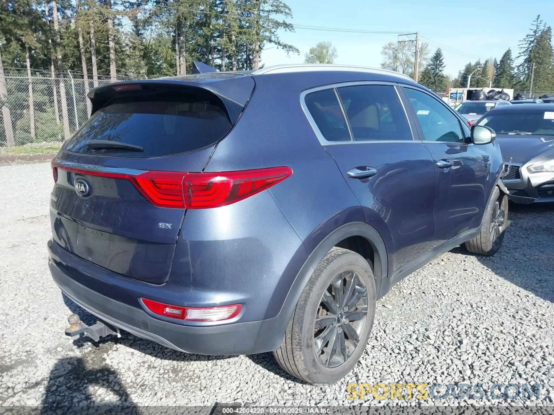 4 Photograph of a damaged car KNDPNCAC7K7615908 KIA SPORTAGE 2019