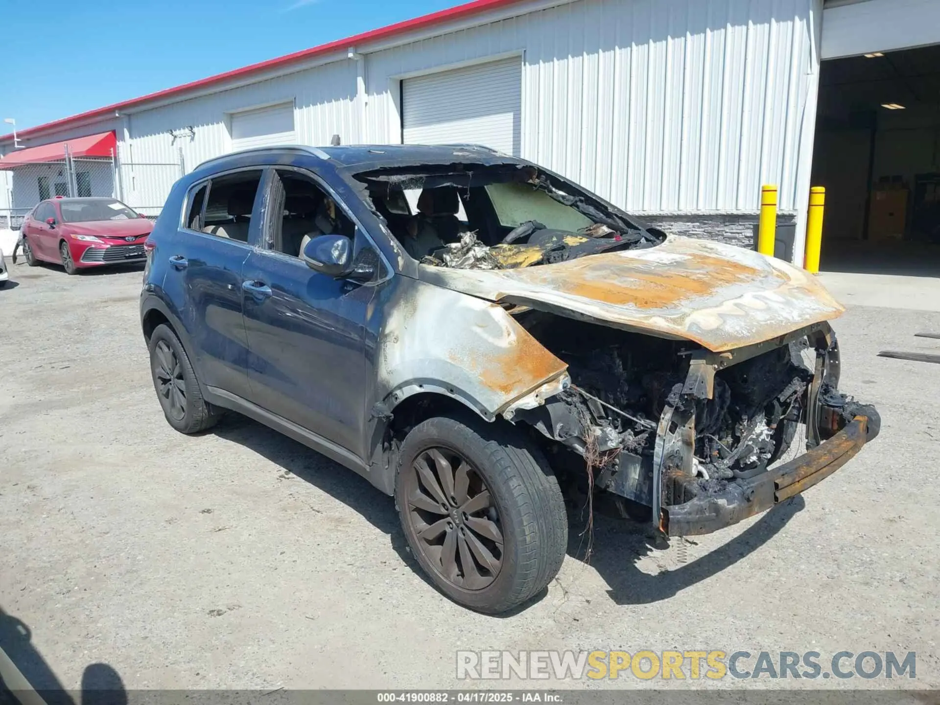 1 Фотография поврежденного автомобиля KNDPNCAC8K7539776 KIA SPORTAGE 2019