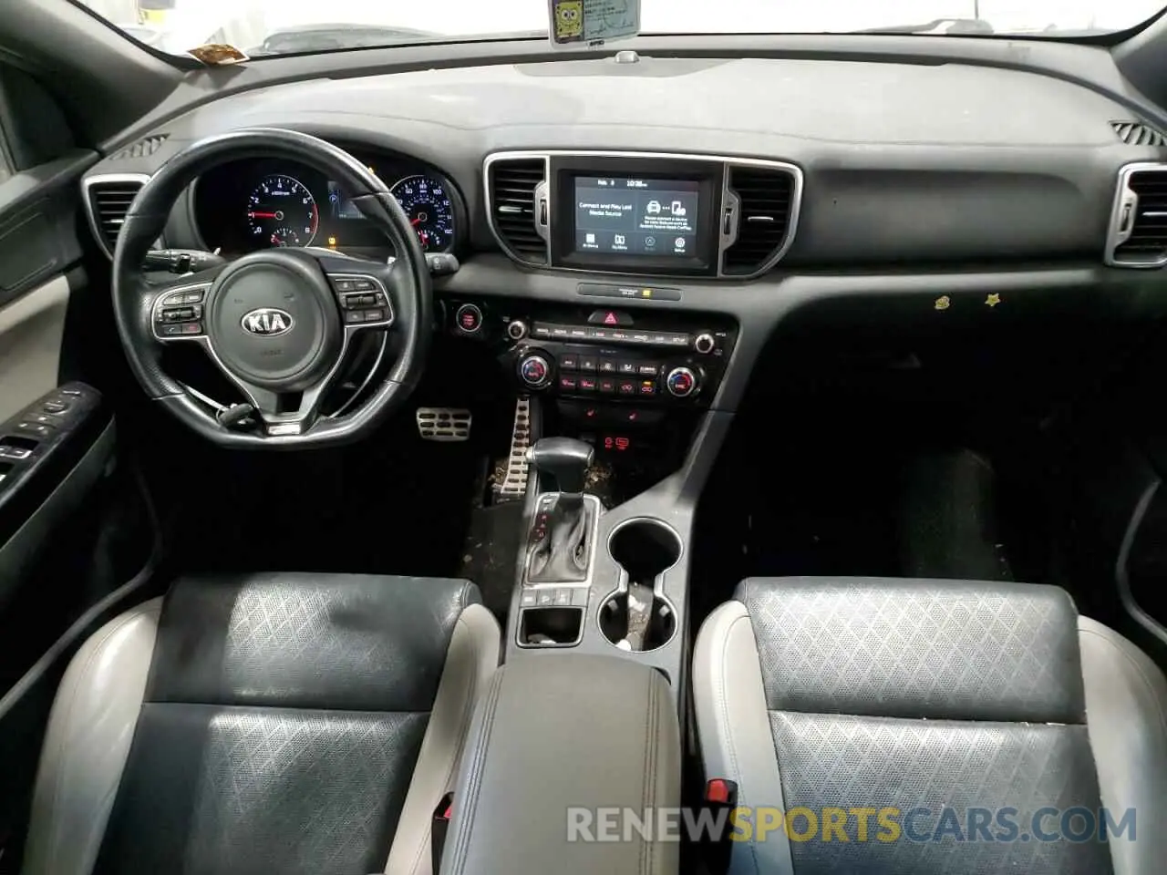 8 Photograph of a damaged car KNDPNCAC8K7600351 KIA SPORTAGE 2019