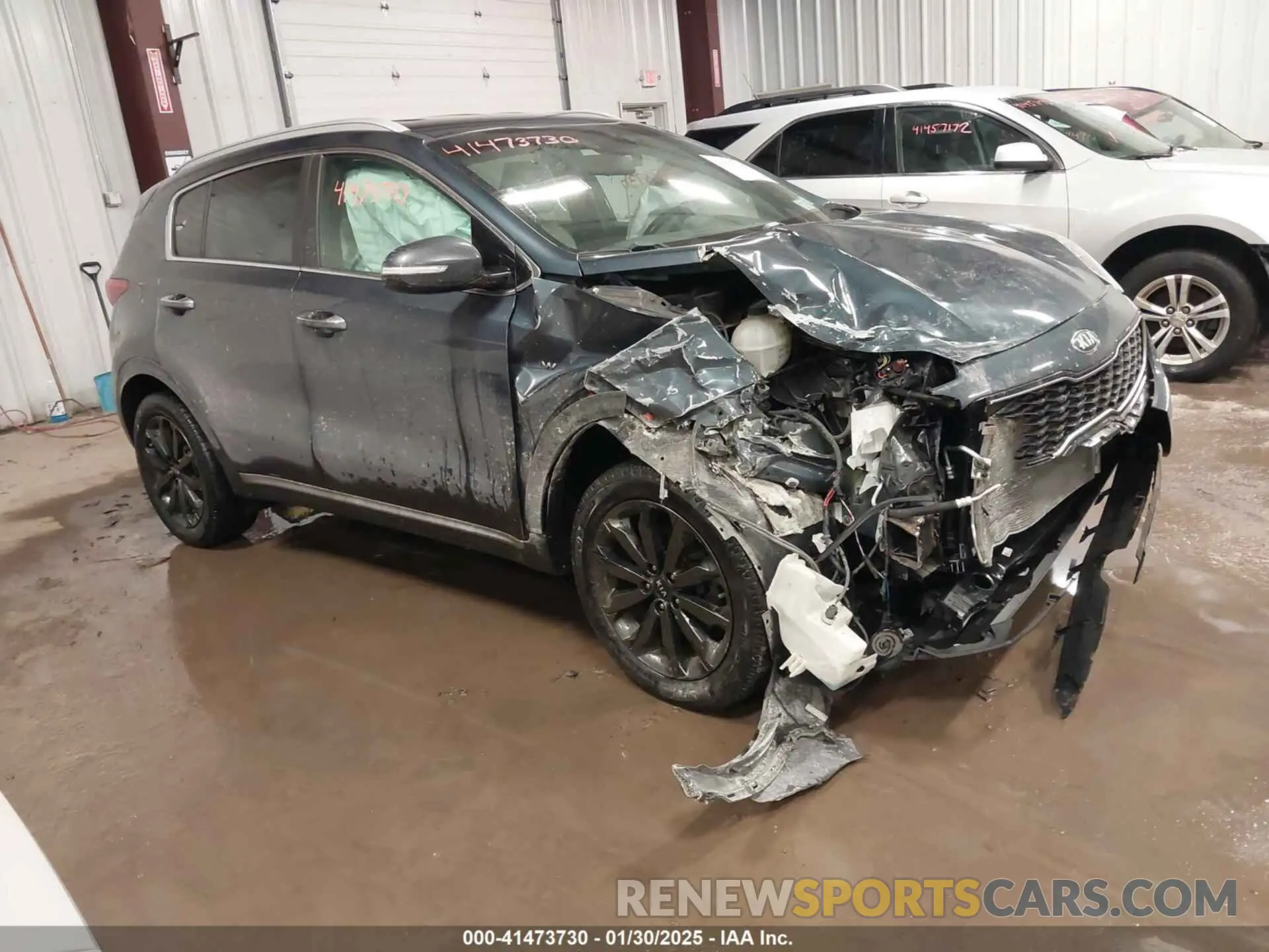 1 Photograph of a damaged car KNDPNCAC8K7606201 KIA SPORTAGE 2019