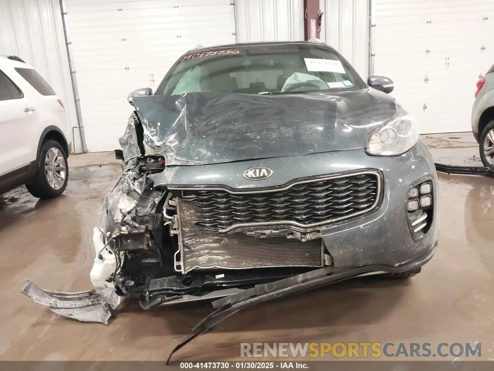 12 Photograph of a damaged car KNDPNCAC8K7606201 KIA SPORTAGE 2019
