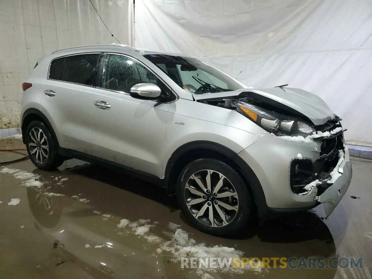4 Фотография поврежденного автомобиля KNDPNCACXK7533848 KIA SPORTAGE 2019