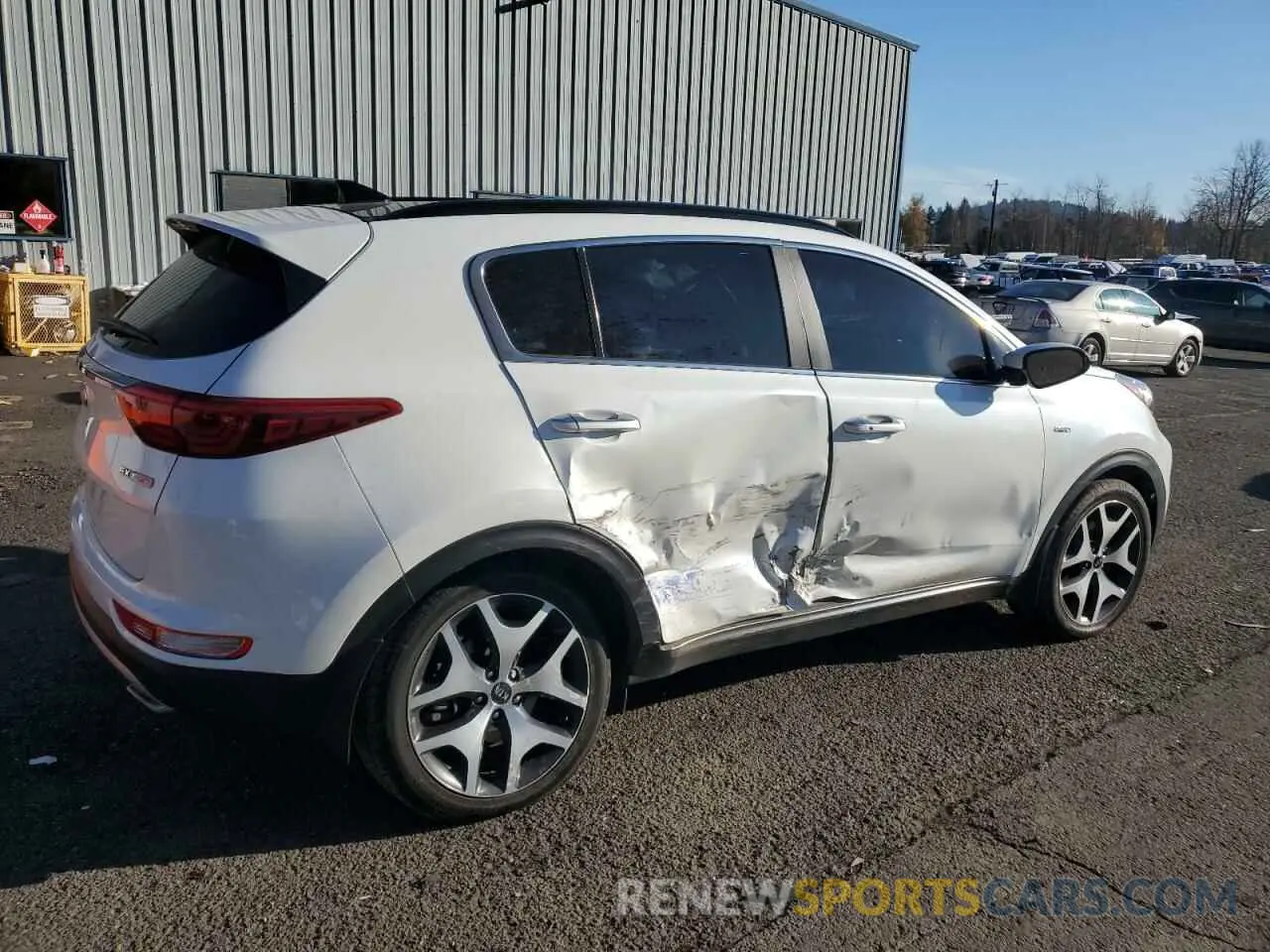 3 Photograph of a damaged car KNDPRCA66K7506550 KIA SPORTAGE 2019