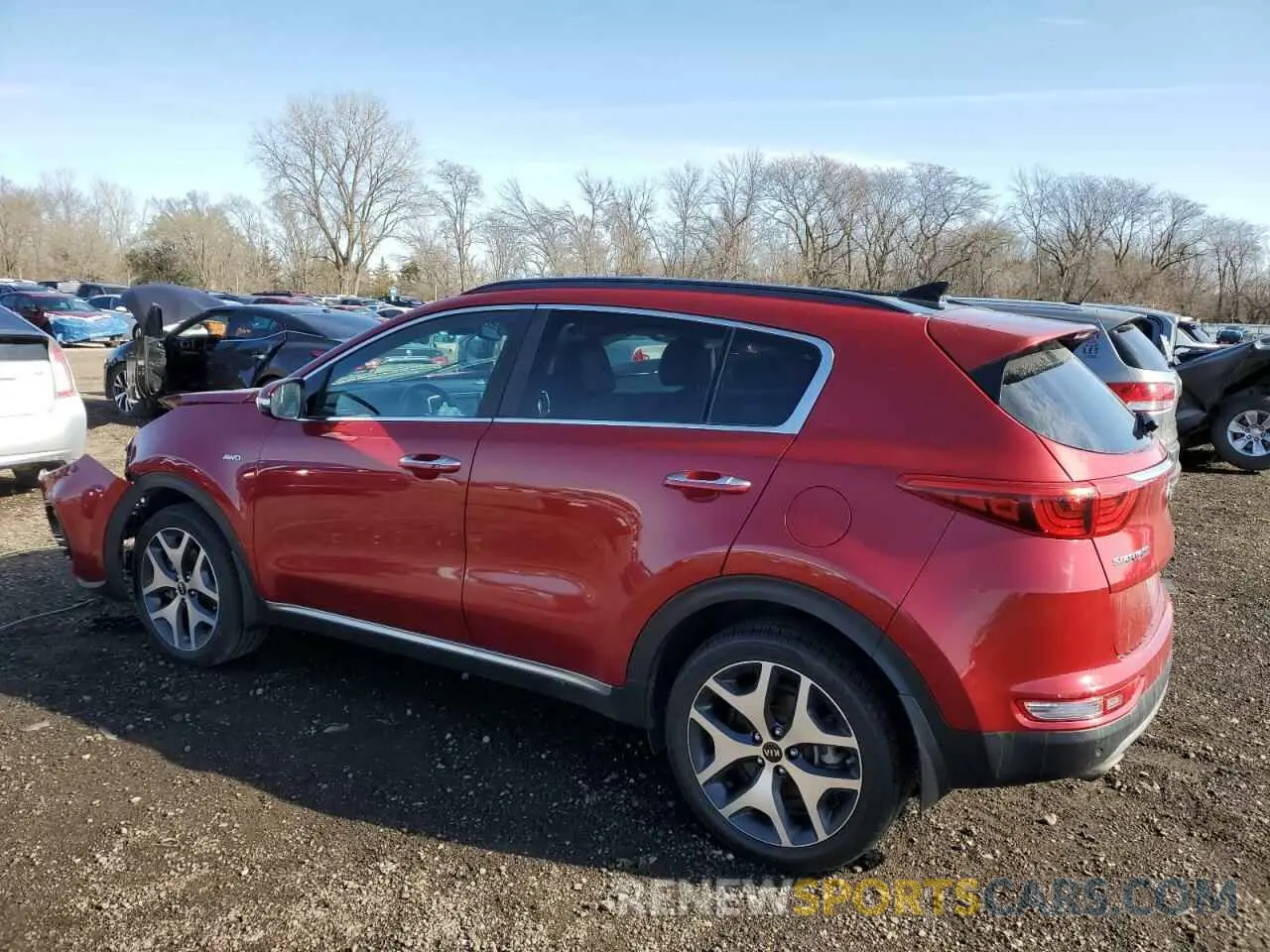 2 Photograph of a damaged car KNDPRCA66K7615753 KIA SPORTAGE 2019
