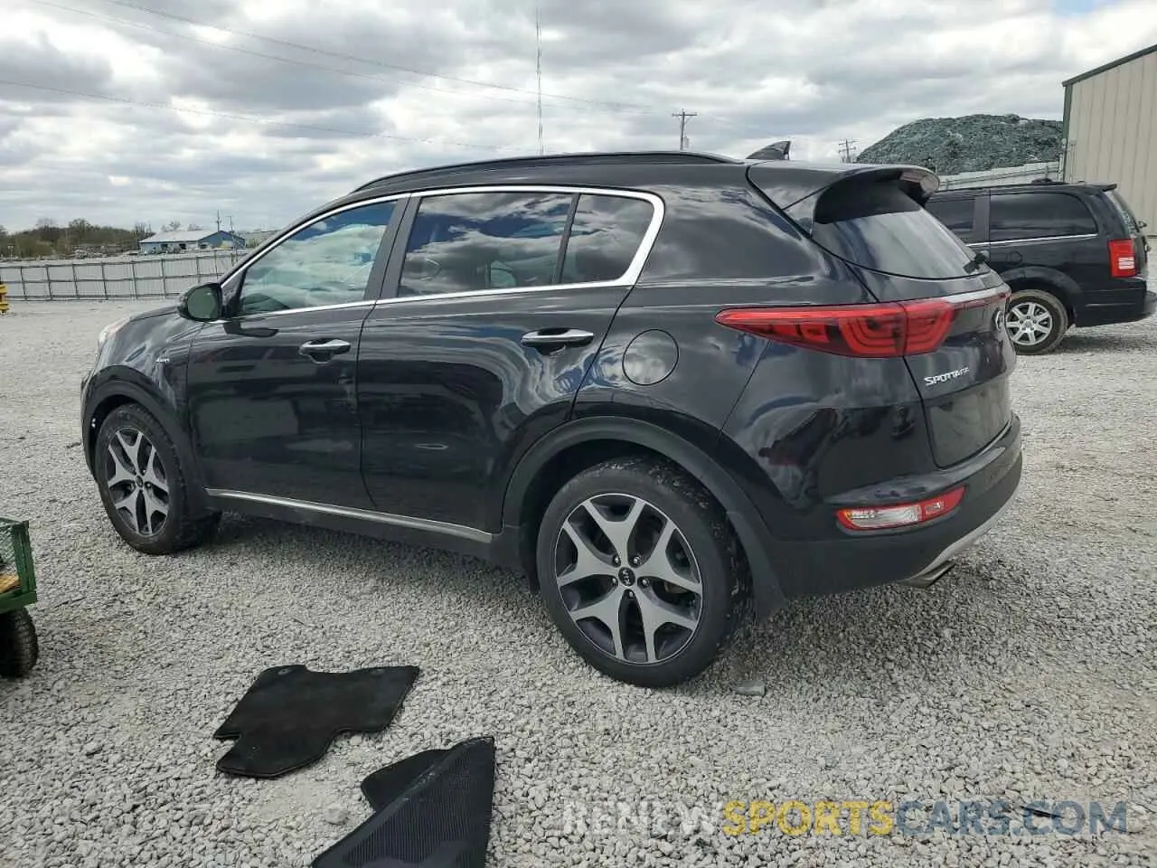2 Фотография поврежденного автомобиля KNDPRCA67K7580480 KIA SPORTAGE 2019