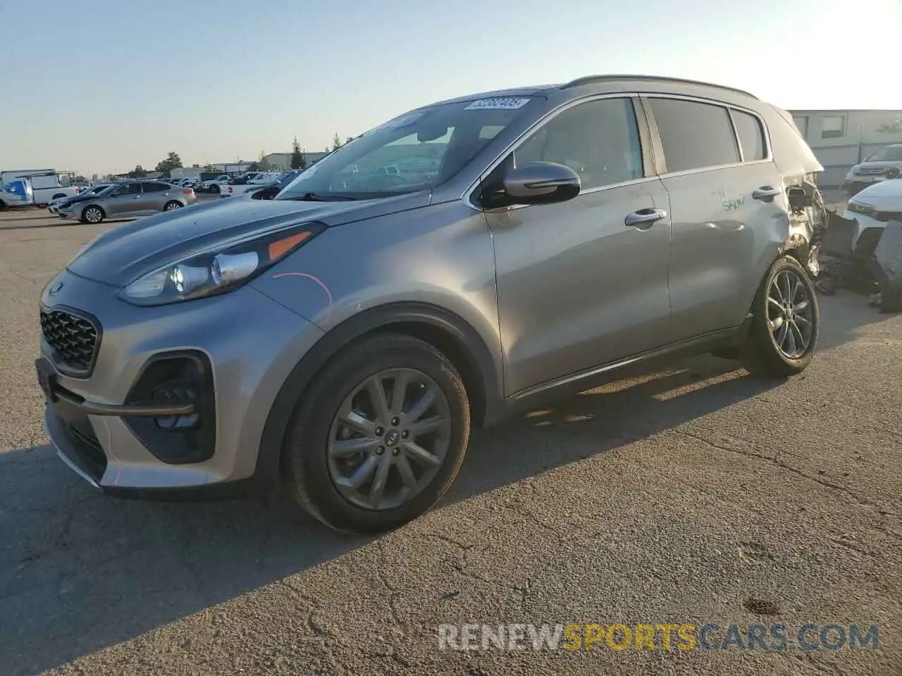 1 Фотография поврежденного автомобиля KNDP63AC1L7745875 KIA SPORTAGE 2020