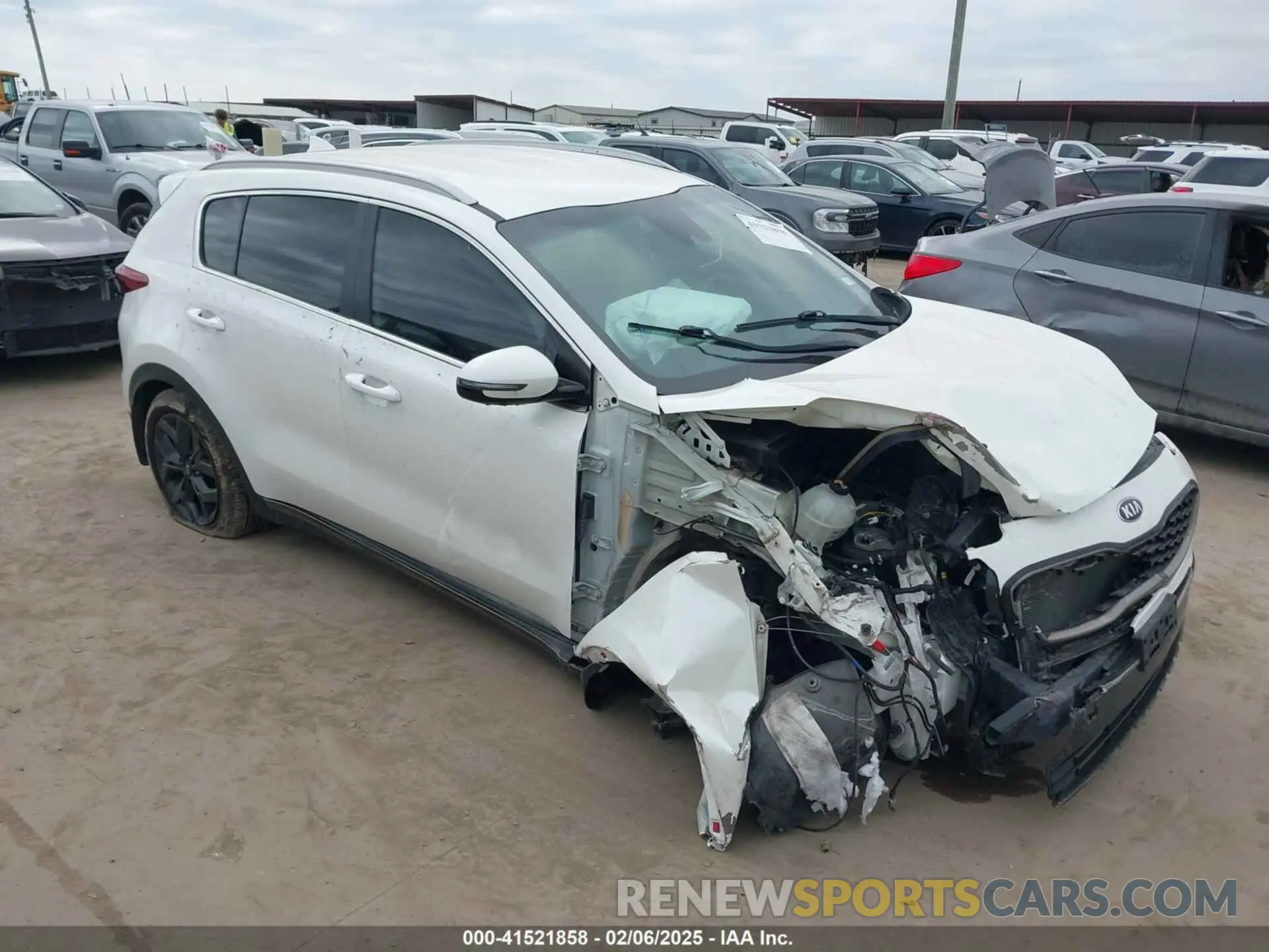 1 Photograph of a damaged car KNDP63AC1L7770968 KIA SPORTAGE 2020