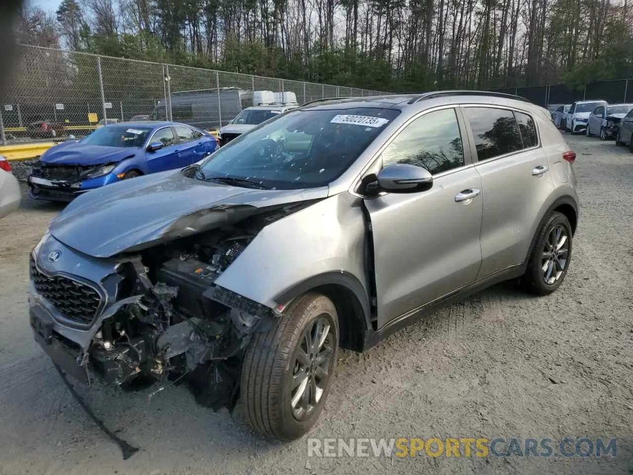 1 Фотография поврежденного автомобиля KNDP63AC4L7785304 KIA SPORTAGE 2020