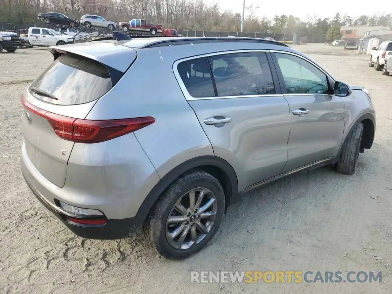 3 Фотография поврежденного автомобиля KNDP63AC4L7785304 KIA SPORTAGE 2020