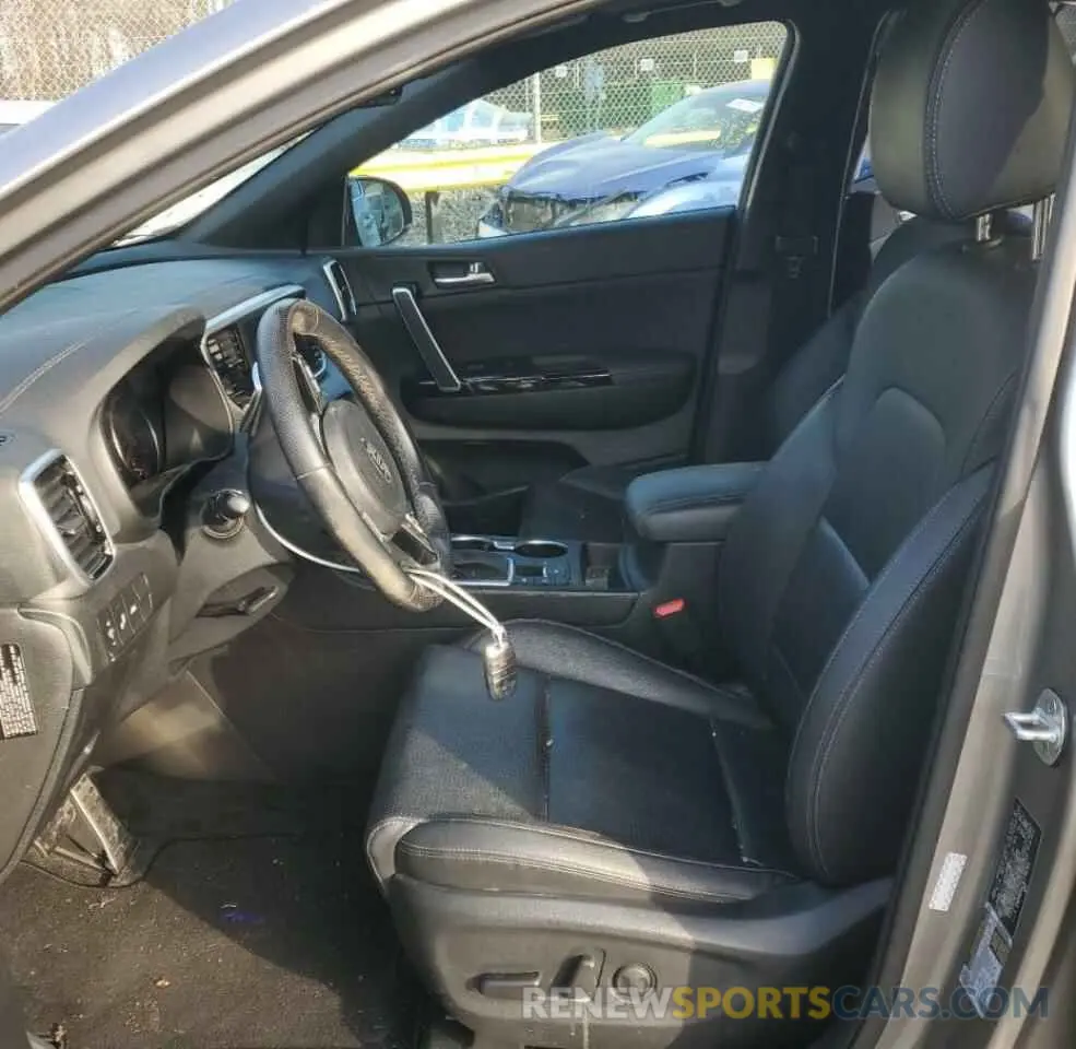 7 Фотография поврежденного автомобиля KNDP63AC4L7785304 KIA SPORTAGE 2020