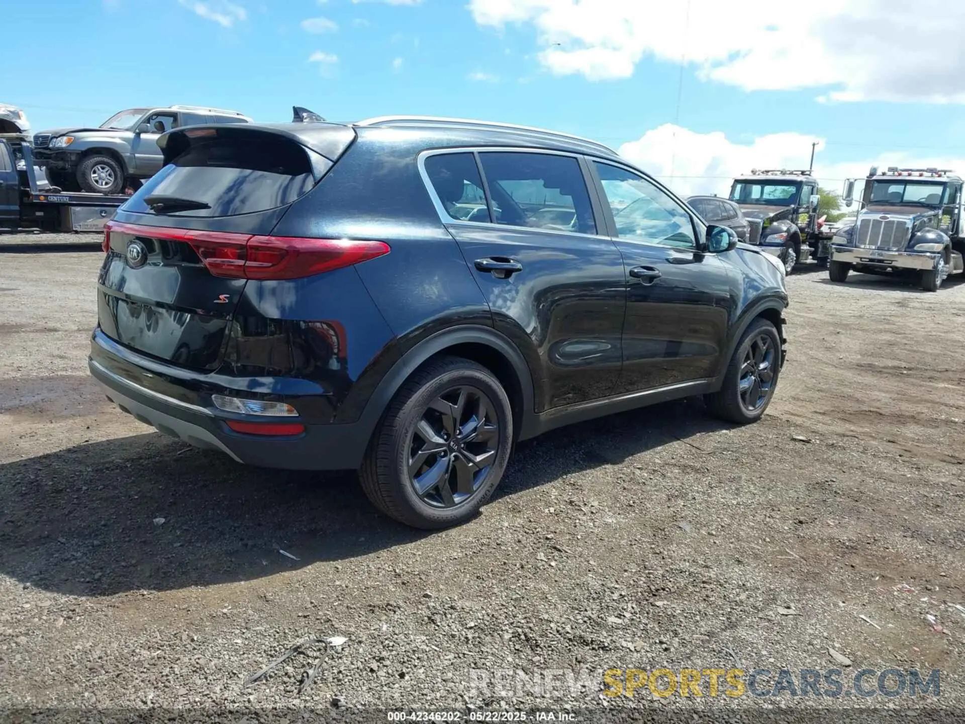 4 Фотография поврежденного автомобиля KNDP63AC6L7656657 KIA SPORTAGE 2020