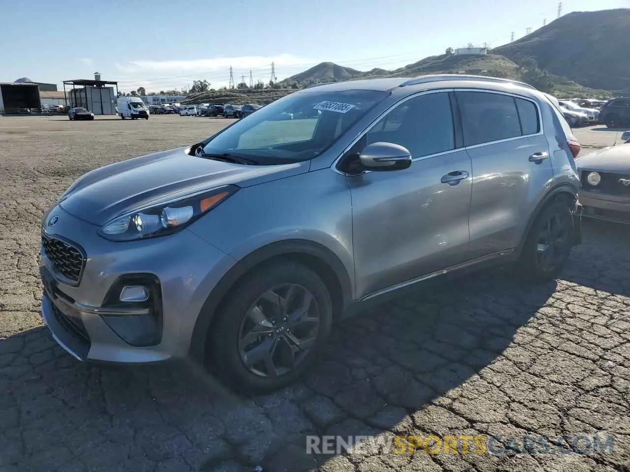 1 Photograph of a damaged car KNDP63ACXL7746992 KIA SPORTAGE 2020